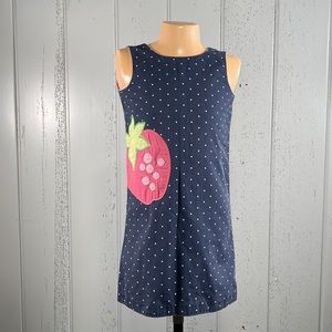 **Talbot’s Kids 100% Cotton Strawberry Dress Sz 6X